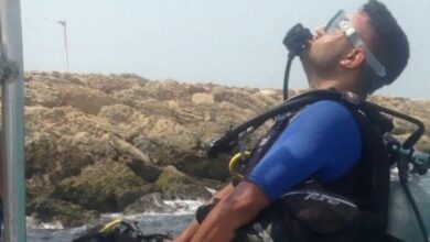 سهیل عزیزی مربی غواصی